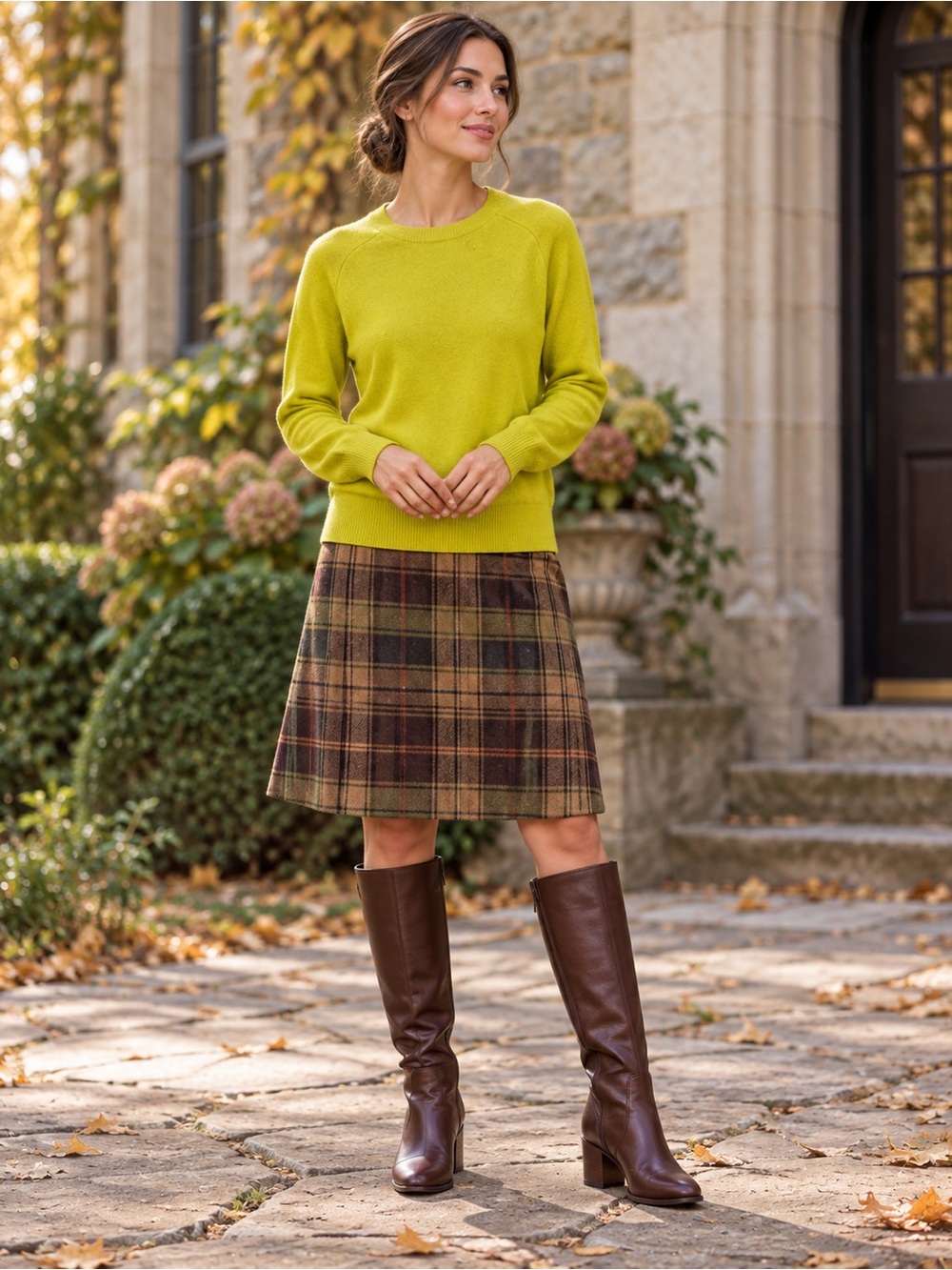 NWT Banana Republic Merino Wool Women’s Yellow Crewneck Sweater Size XS #468CL